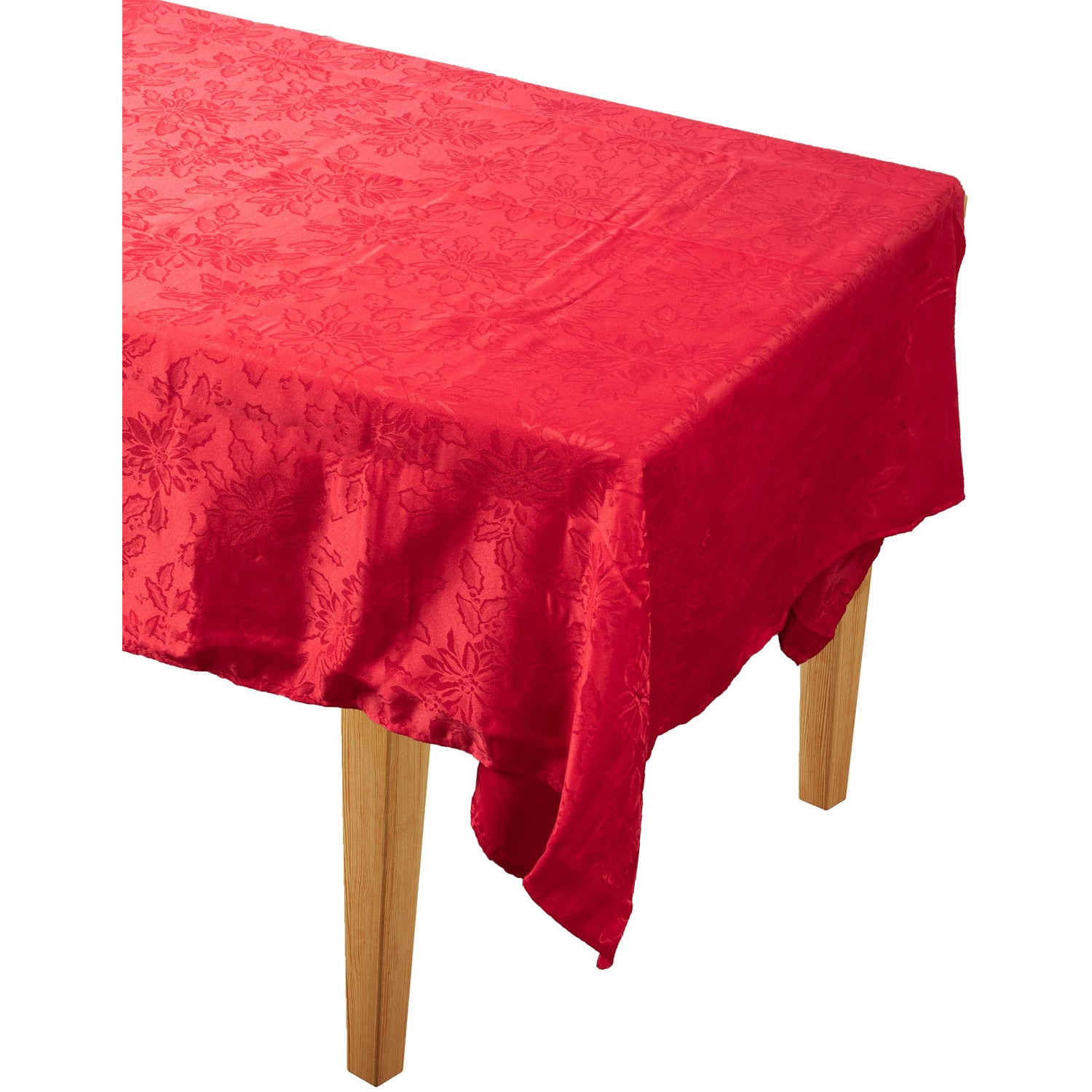 VESTIAMO CASA GRAN NATALE - Tovaglia natalizia antimacchia Jacquard 10 posti 140x300 cm